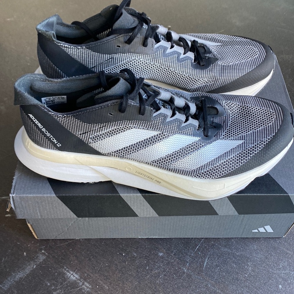 Adidas Women's Black and White Running Shoes